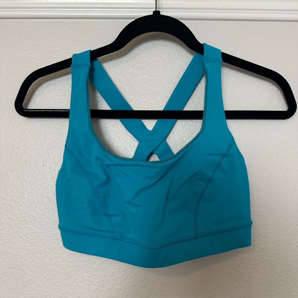 Lululemon Athletica Teal Sports Bra